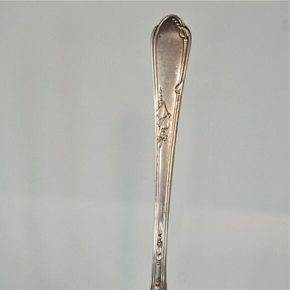 Wm A Rogers A1 Plus Pierced Pie Server Oneida 1936 Meadowbrook Silverplate - Picture 7 of 9